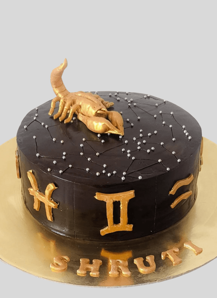 Mesmeric Scorpion Cake