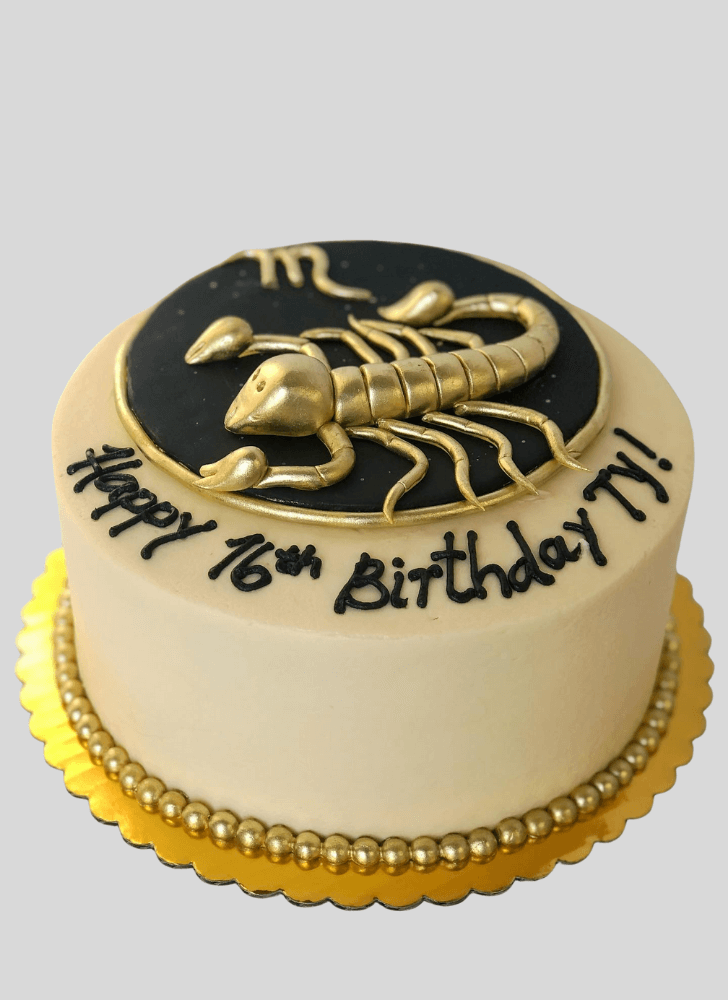 Radiant Scorpion Cake