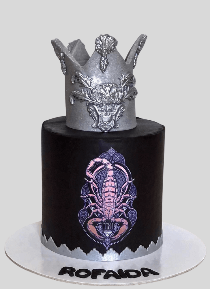 Resplendent Scorpion Cake