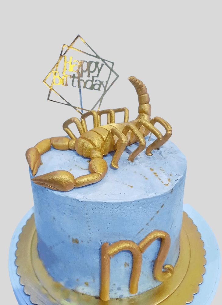 Shapely Scorpion Cake