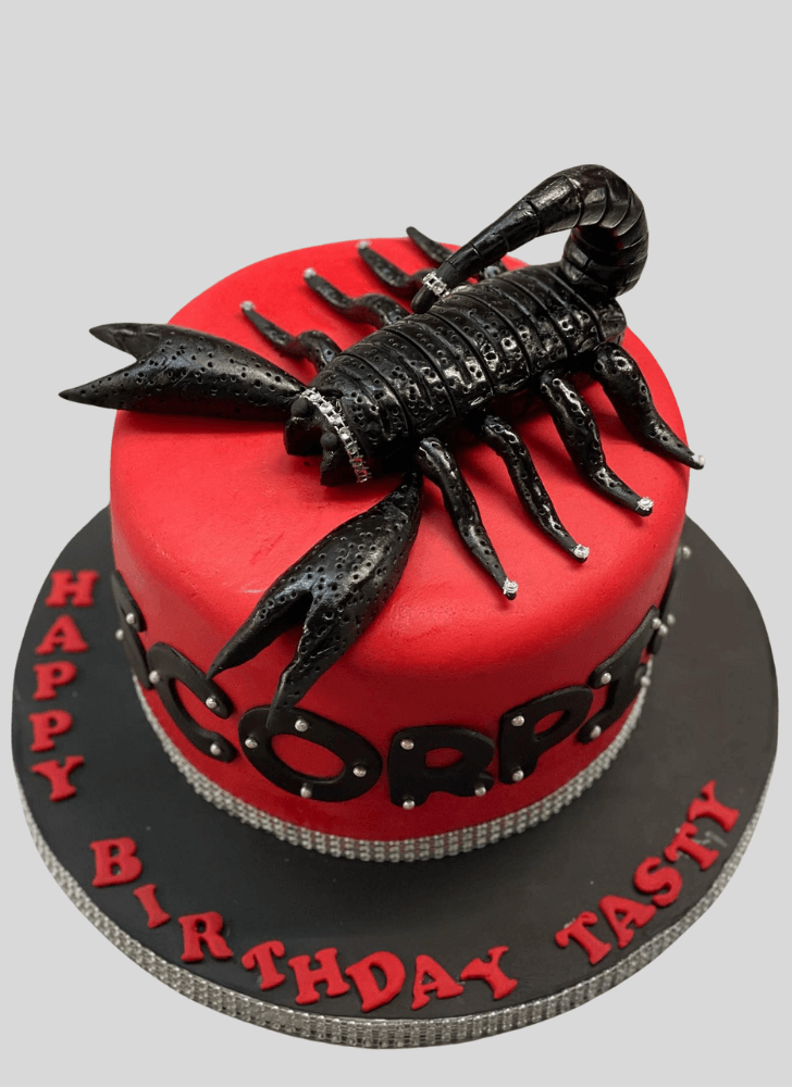 Wonderful Scorpion Cake Design