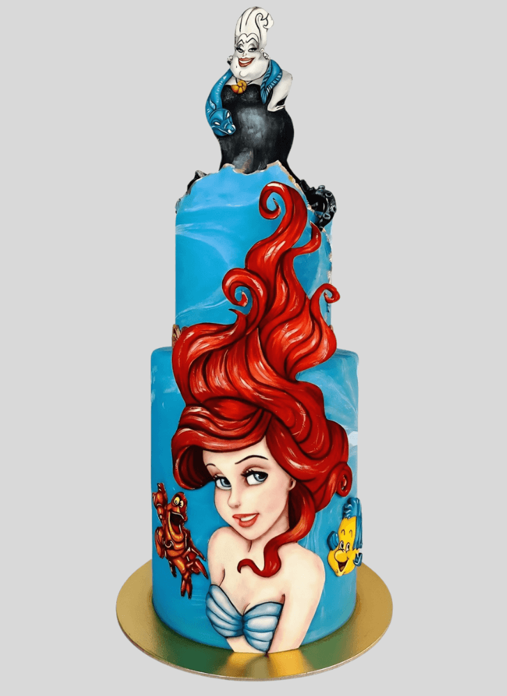 Fetching Ursula Cake