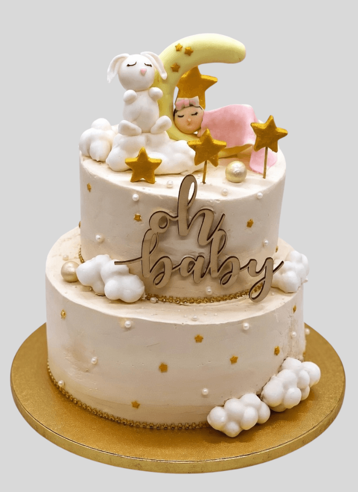 Captivating Baby Shower Cake