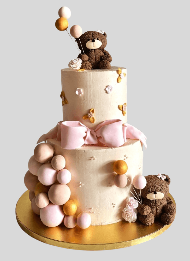 Charming Baby Shower Cake