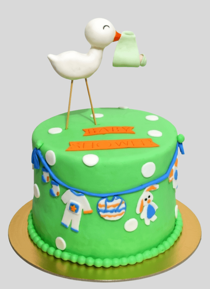 Dazzling Baby Shower Cake