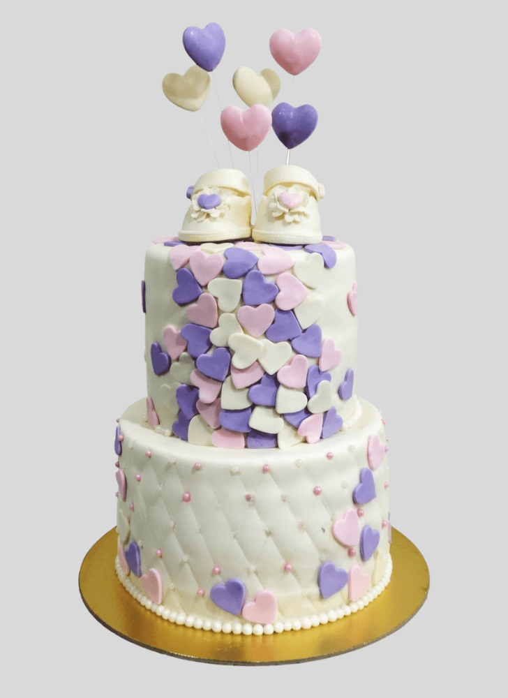 Divine Baby Shower Cake