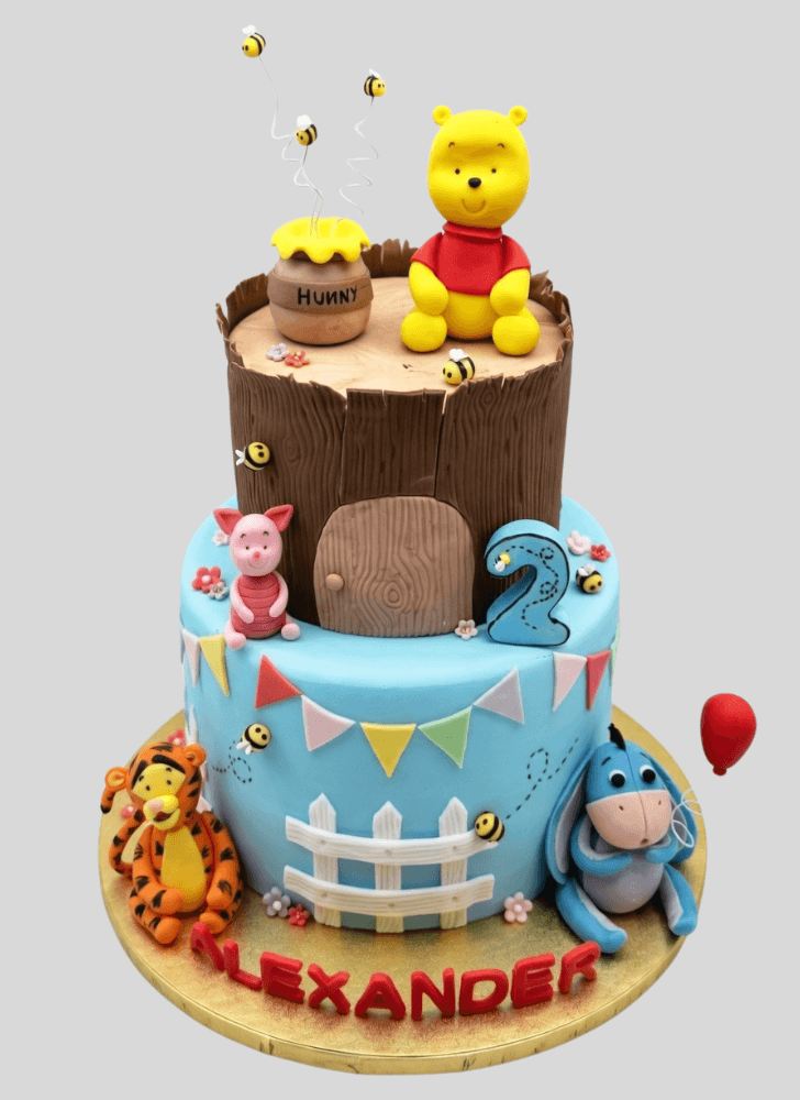 Elegant Baby Shower Cake