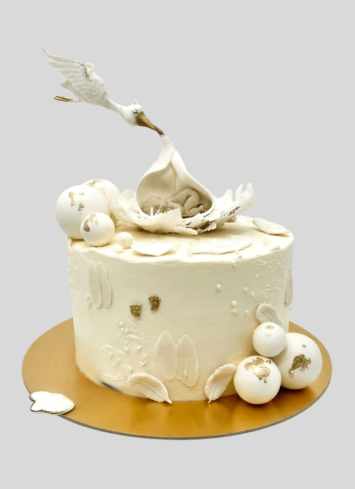 Enticing Baby Shower Cake