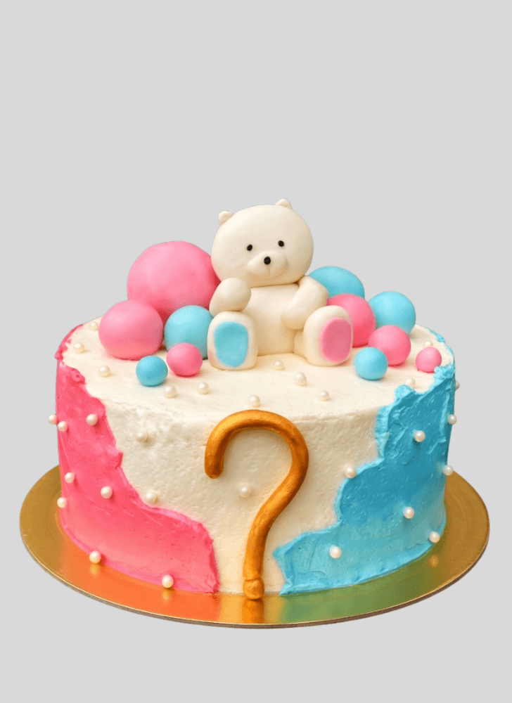 Fair Baby Shower Cake