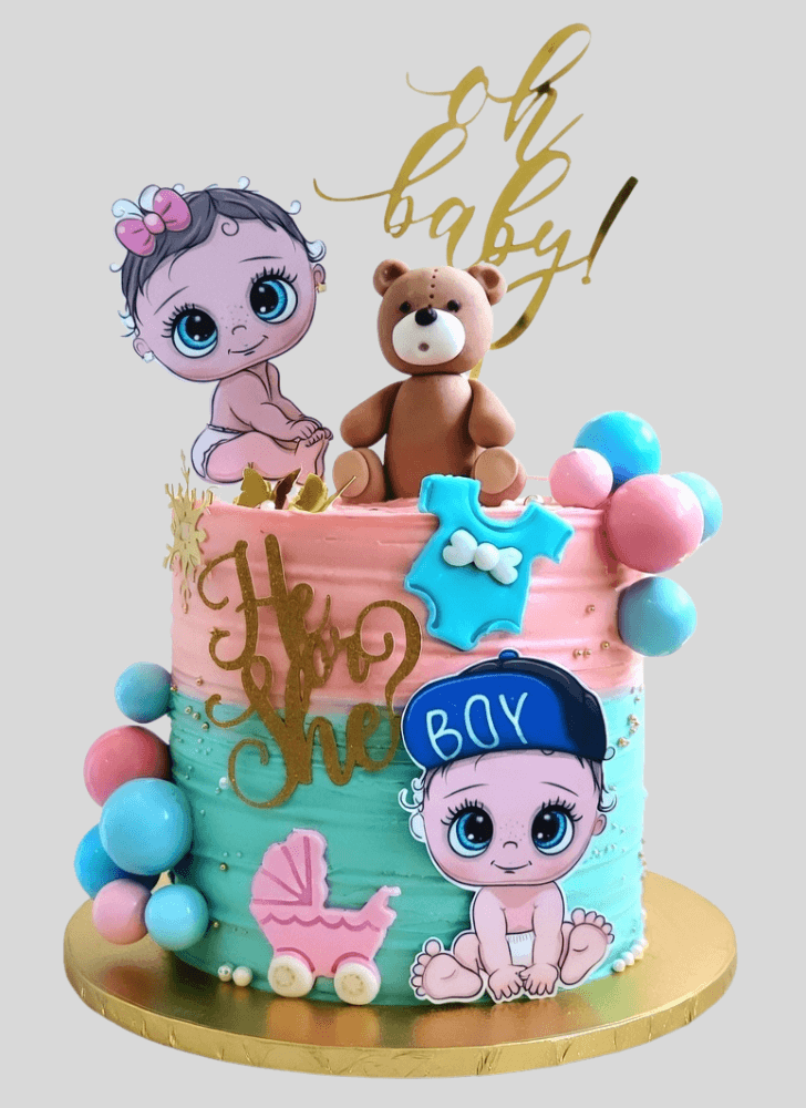 Ideal Baby Shower Cake