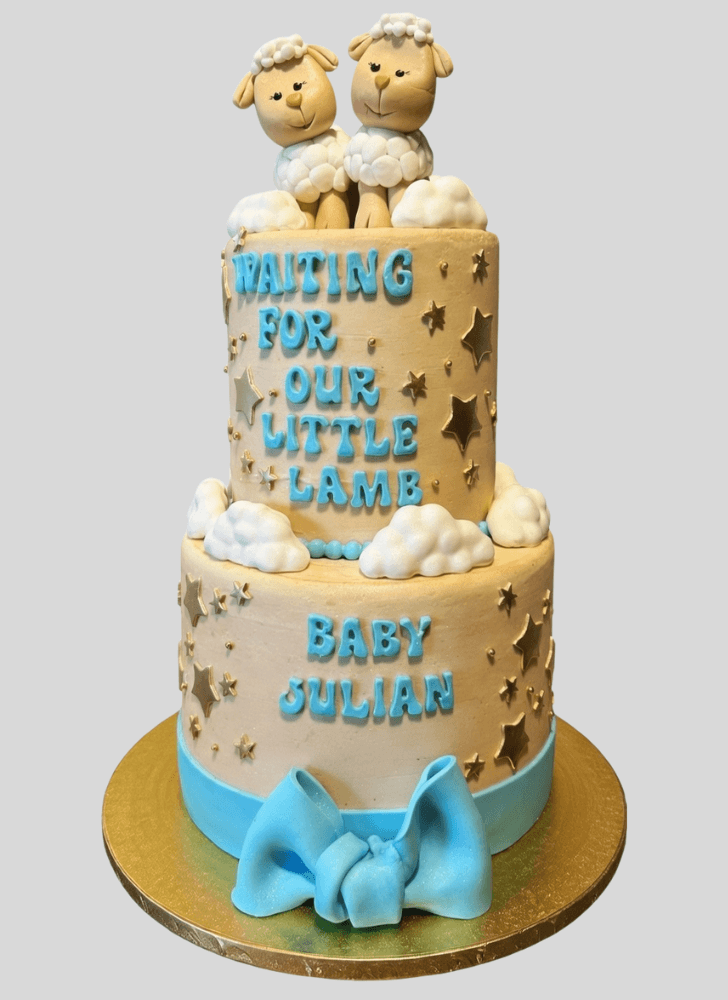 Magnificent Baby Shower Cake