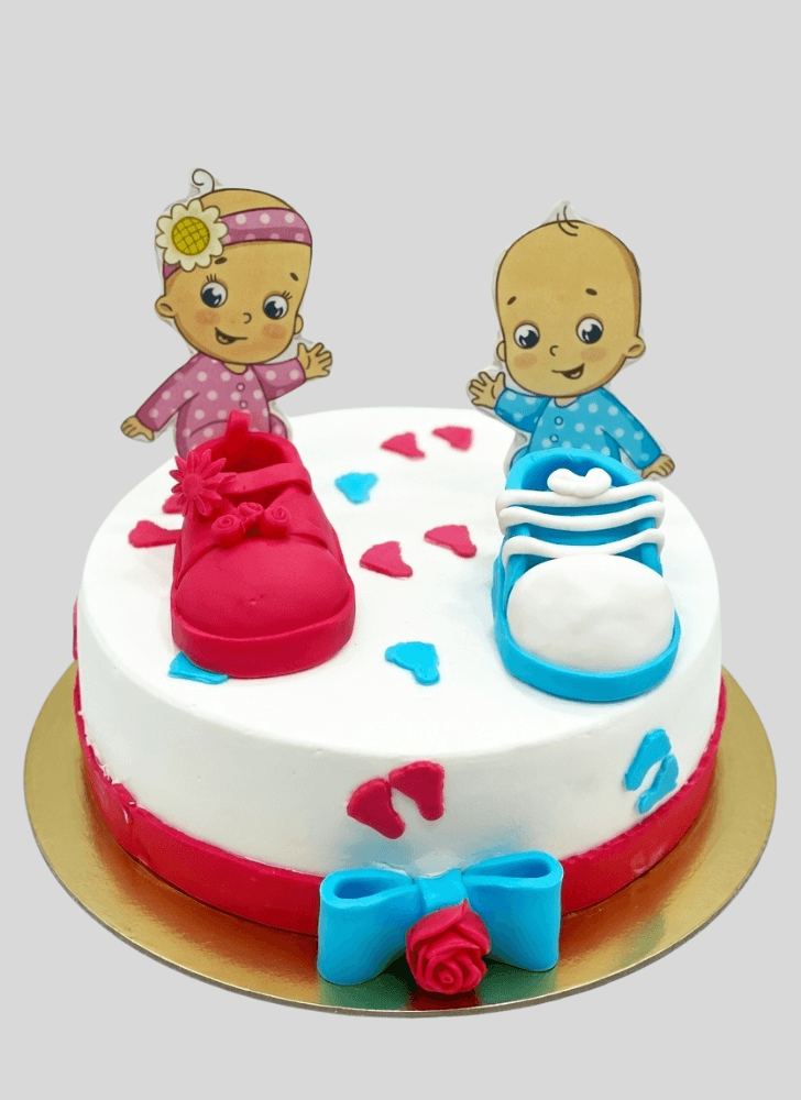 Marvelous Baby Shower Cake