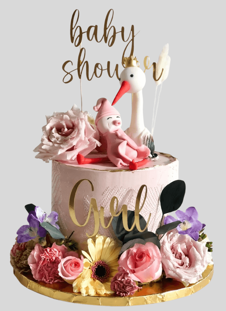 Splendid Baby Shower Cake