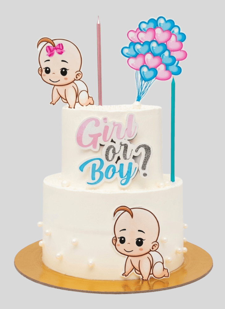 Stunning Baby Shower Cake