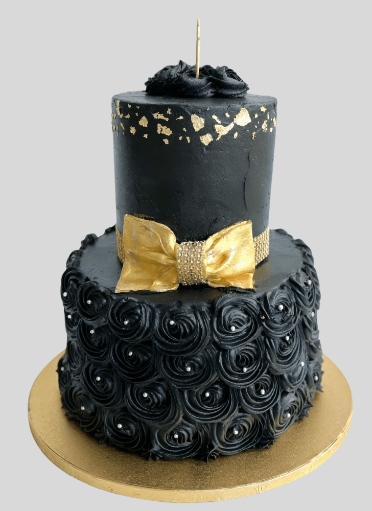 Classy Back Rose Cake