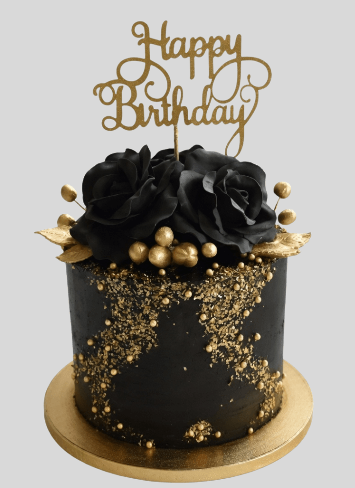 Magnificent Back Rose Cake