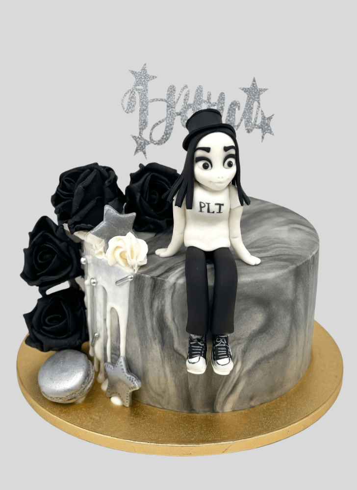 Ravishing Back Rose Cake