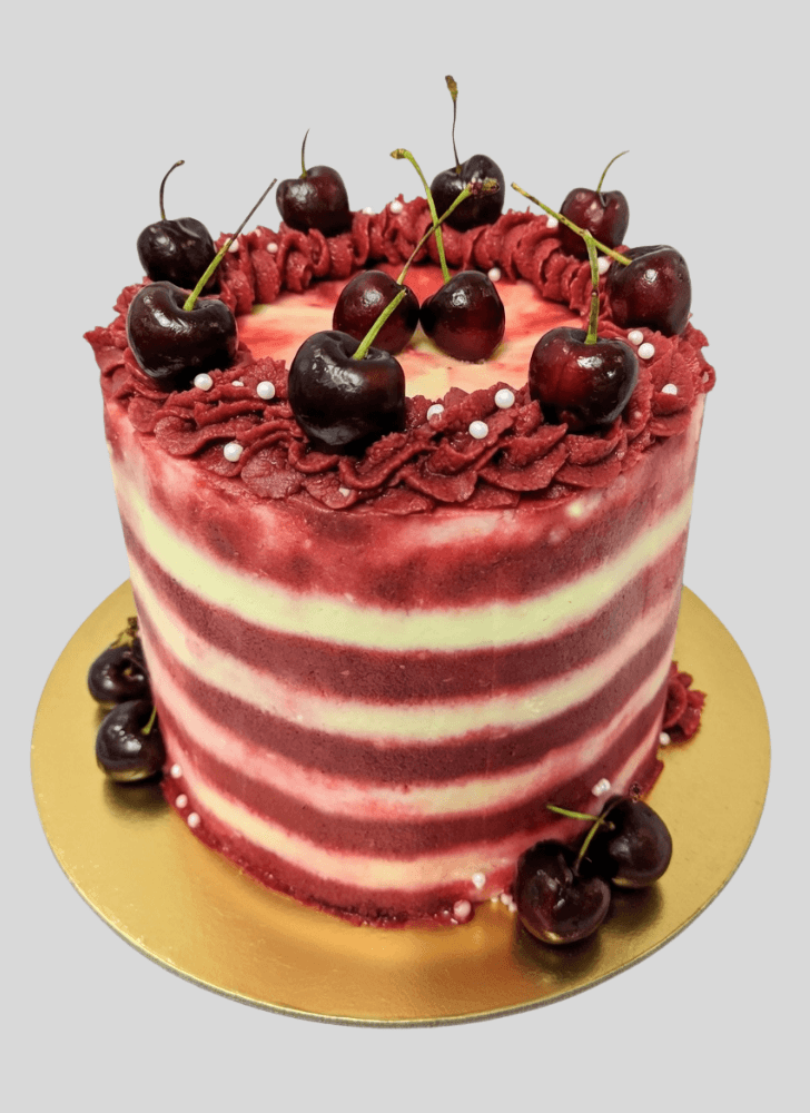Admirable Cherry Cake Design