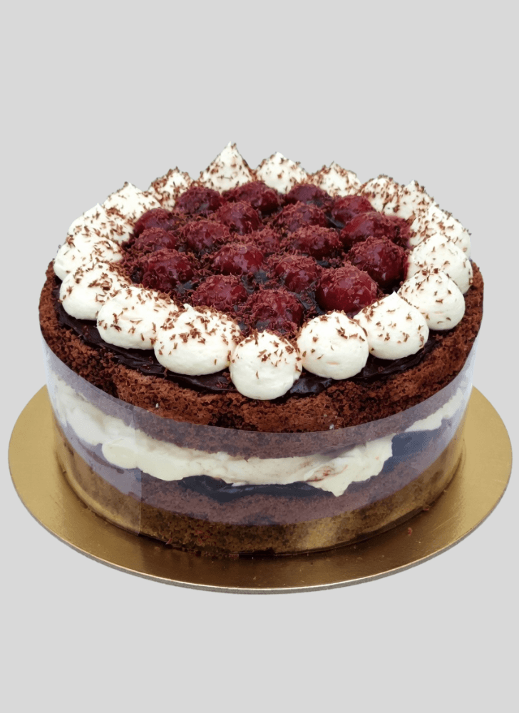 Alluring Cherry Cake