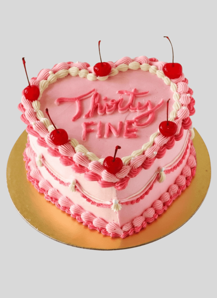 Cute Cherry Cake