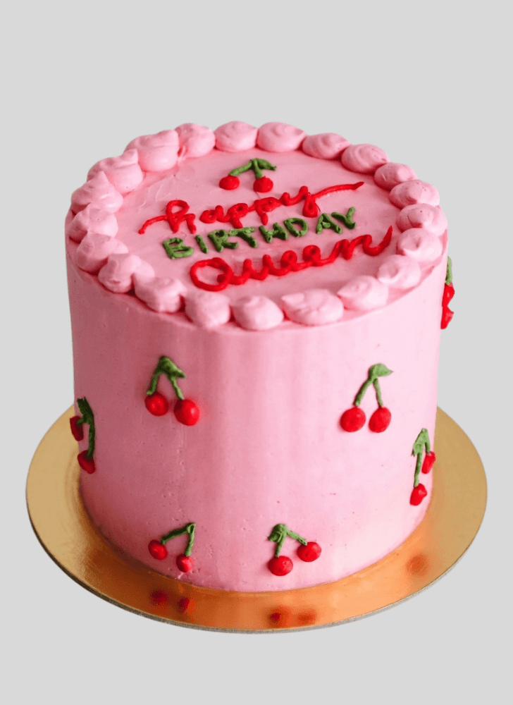 Dazzling Cherry Cake