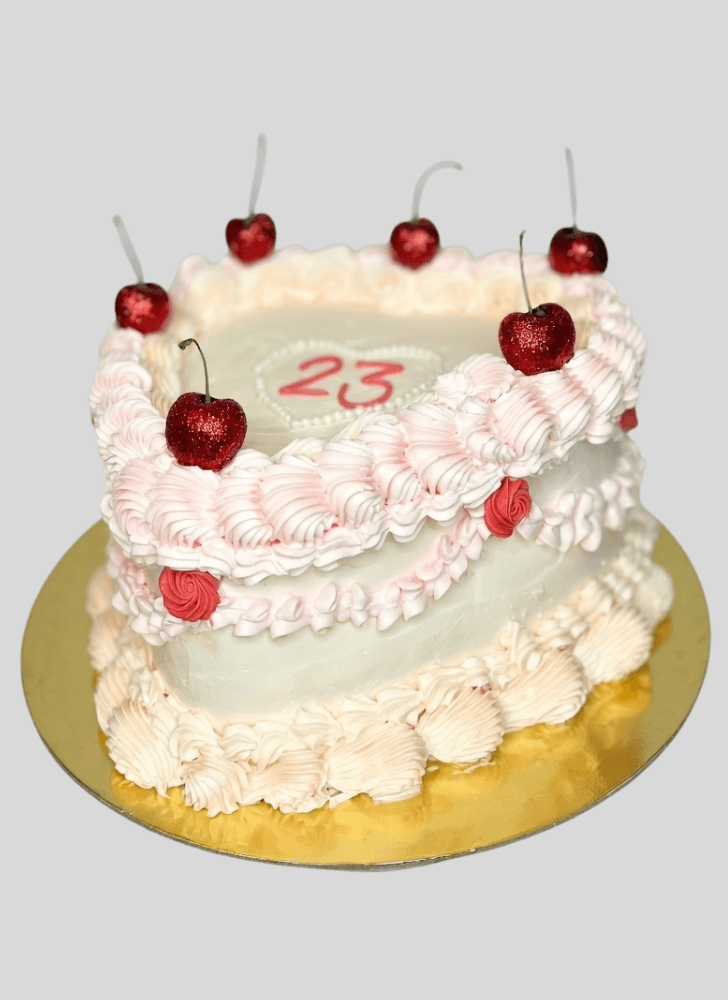 Delicate Cherry Cake