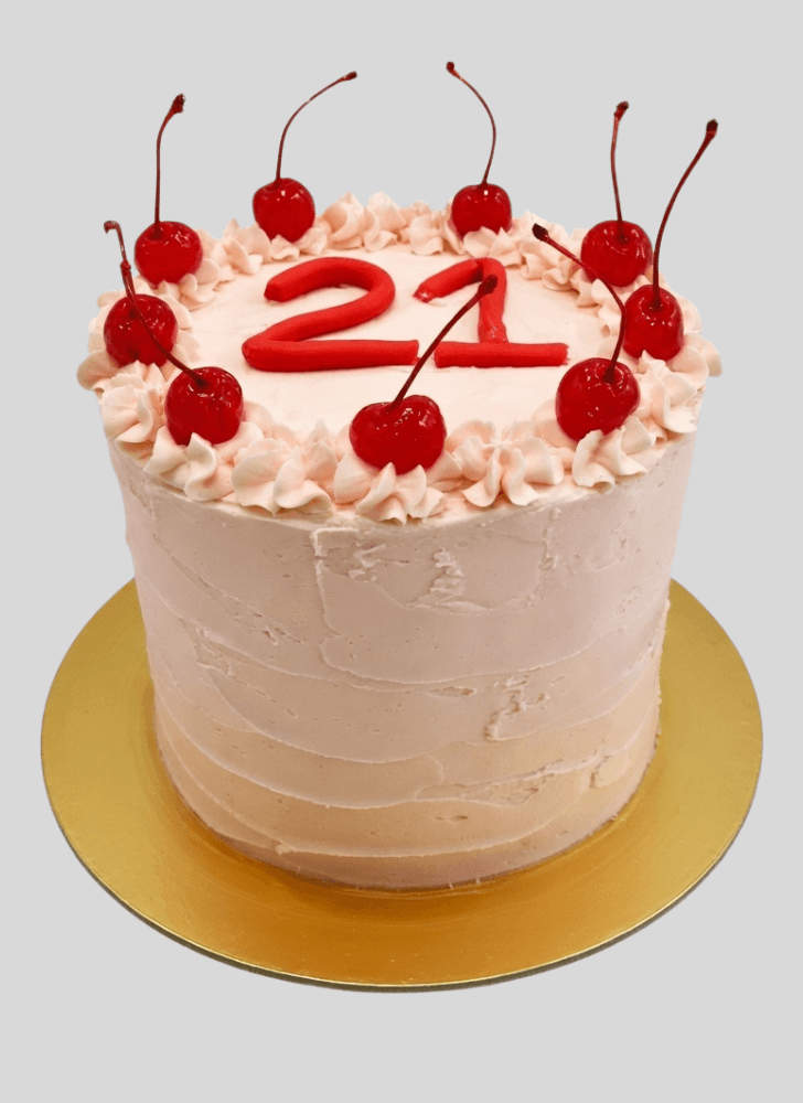 Elegant Cherry Cake