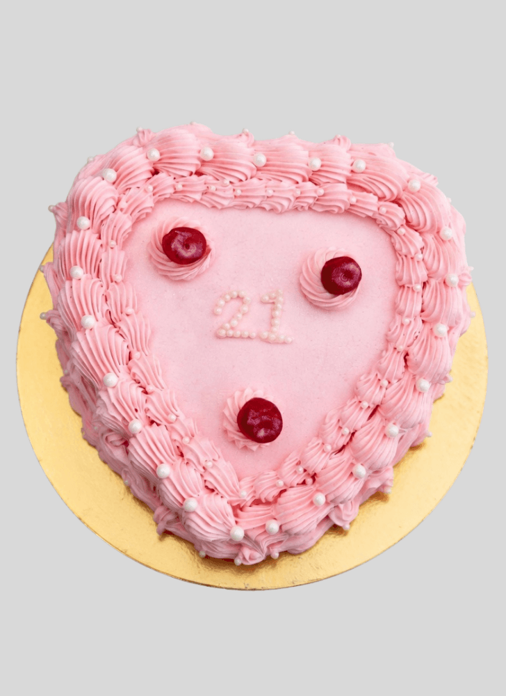 Lovely Cherry Cake Design