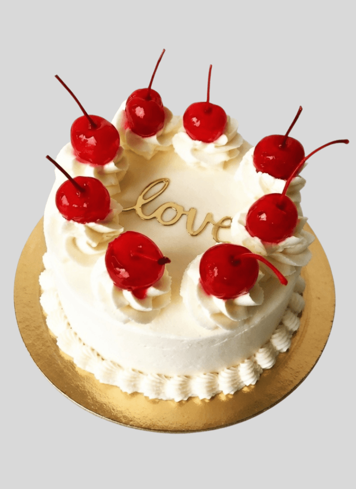 Radiant Cherry Cake
