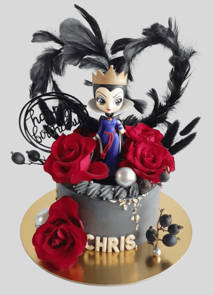 Angelic Evil Queen Cake