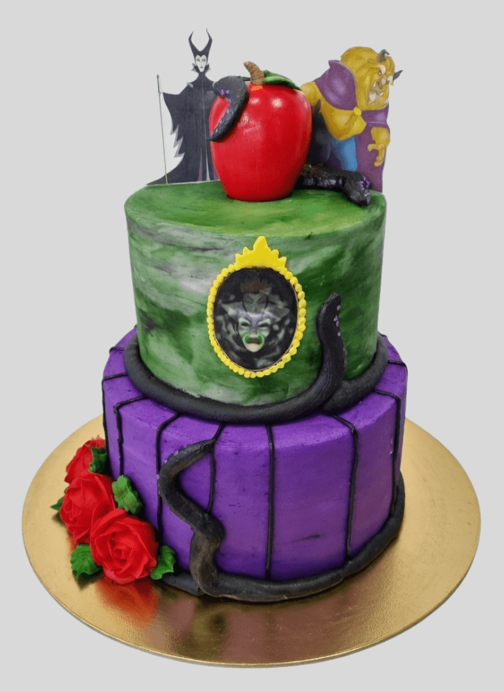 Dazzling Evil Queen Cake