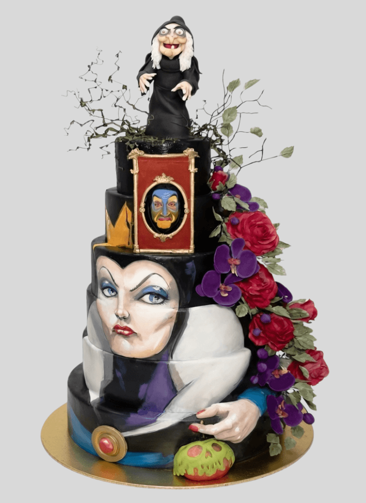 Radiant Evil Queen Cake