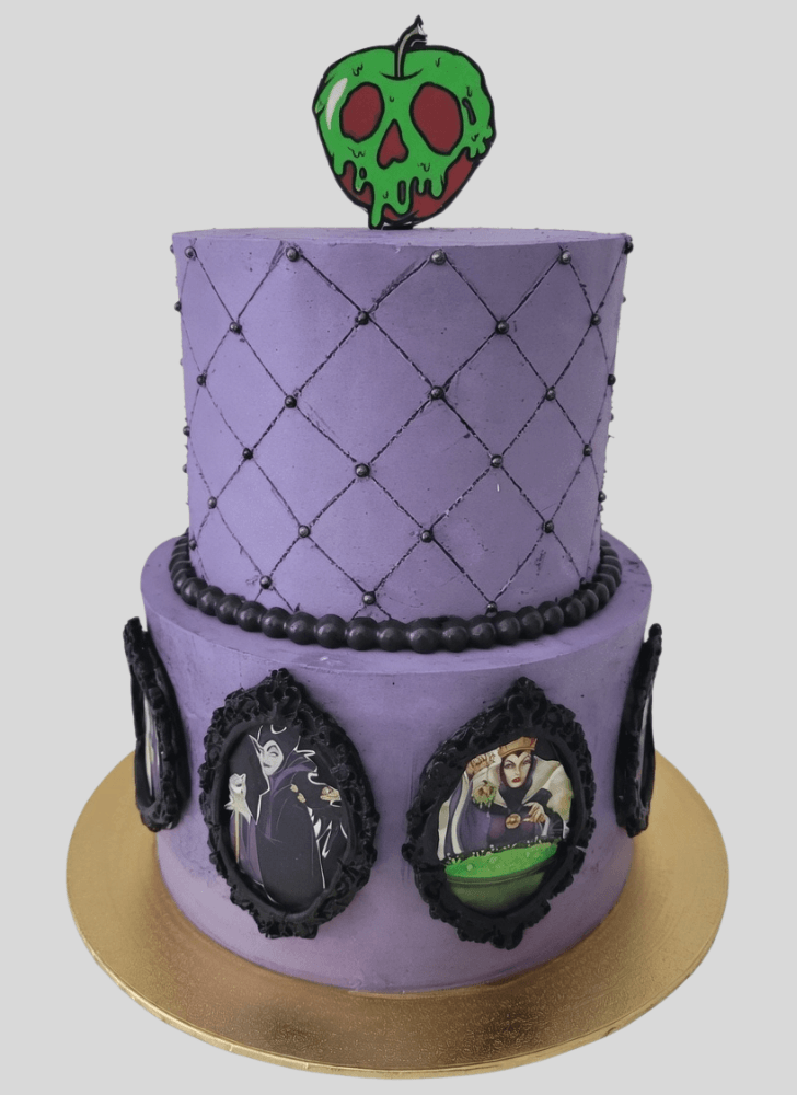 Slightly Evil Queen Cake