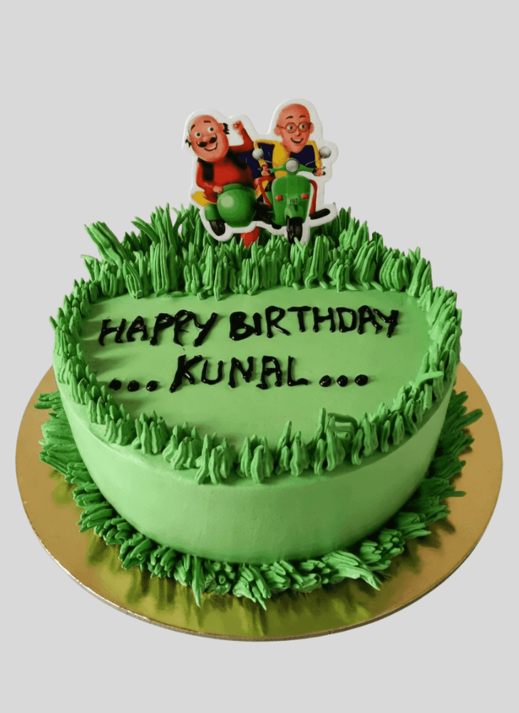 Admirable Motu Patlu Cake Design