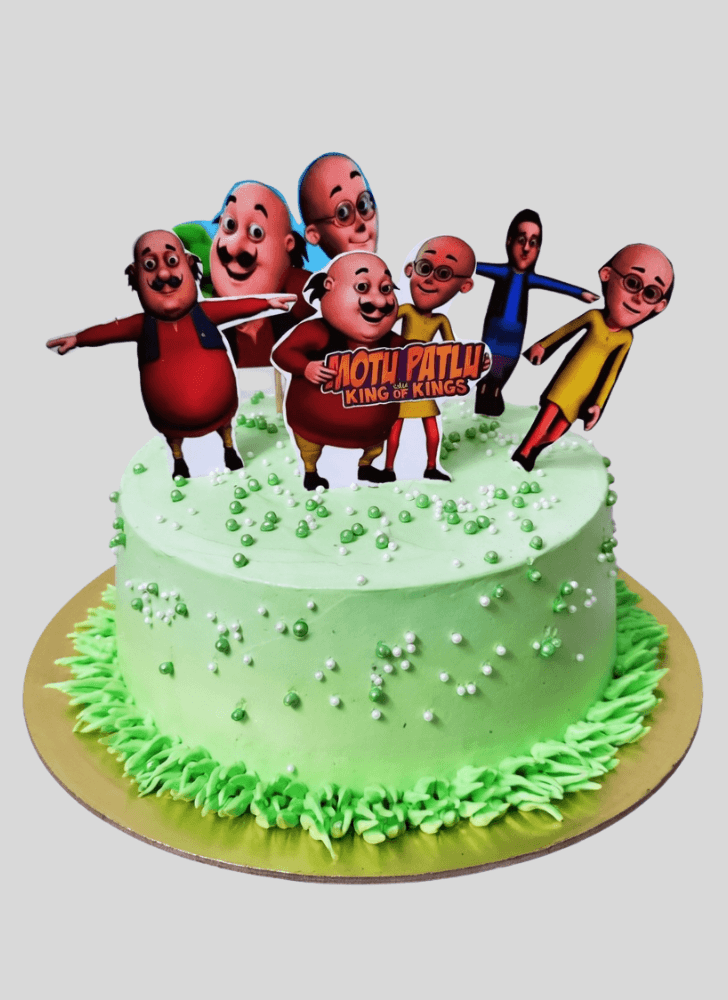 Alluring Motu Patlu Cake