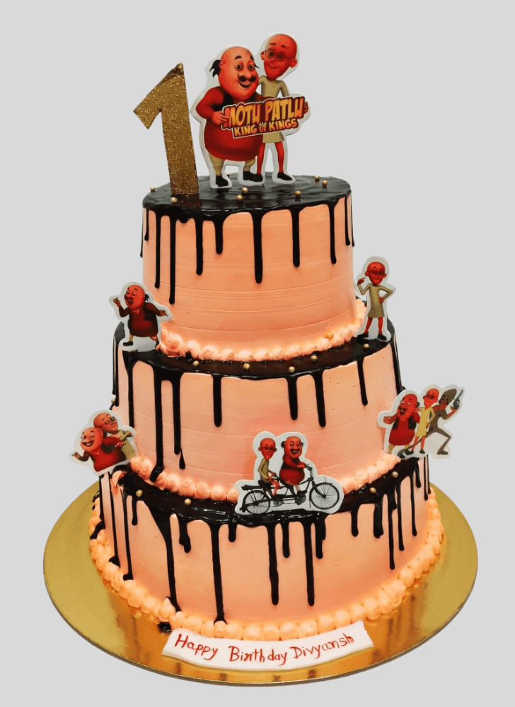 Bewitching Motu Patlu Cake