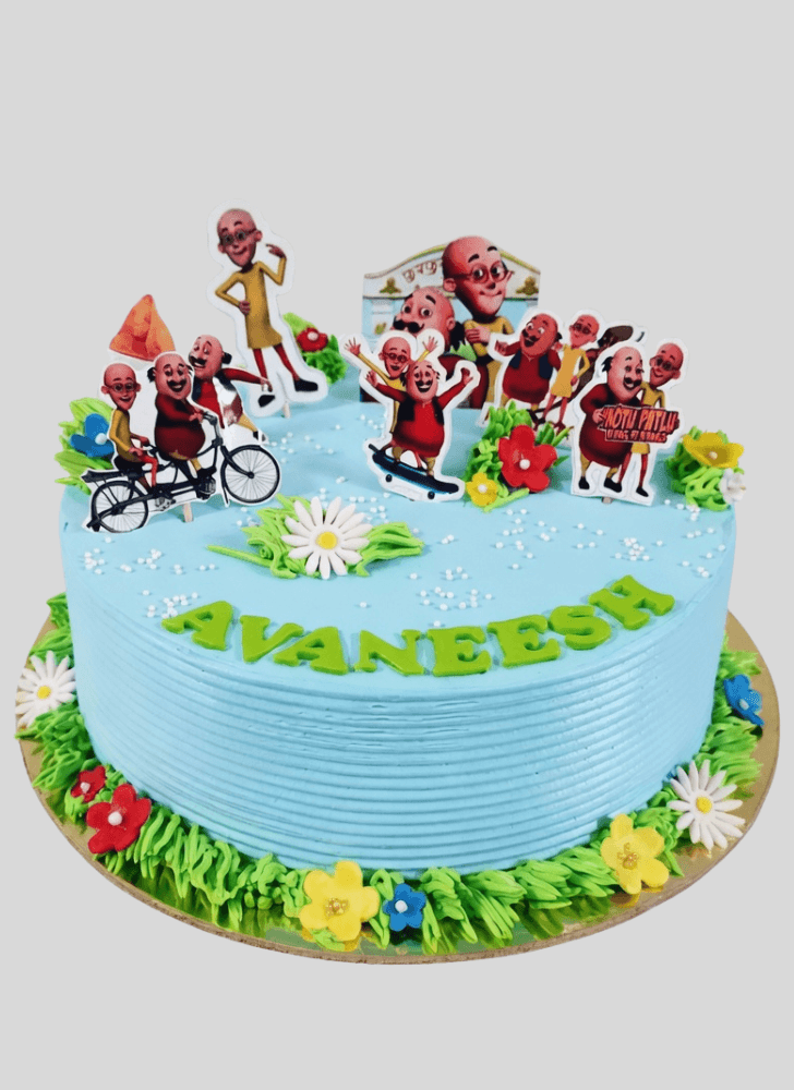 Captivating Motu Patlu Cake