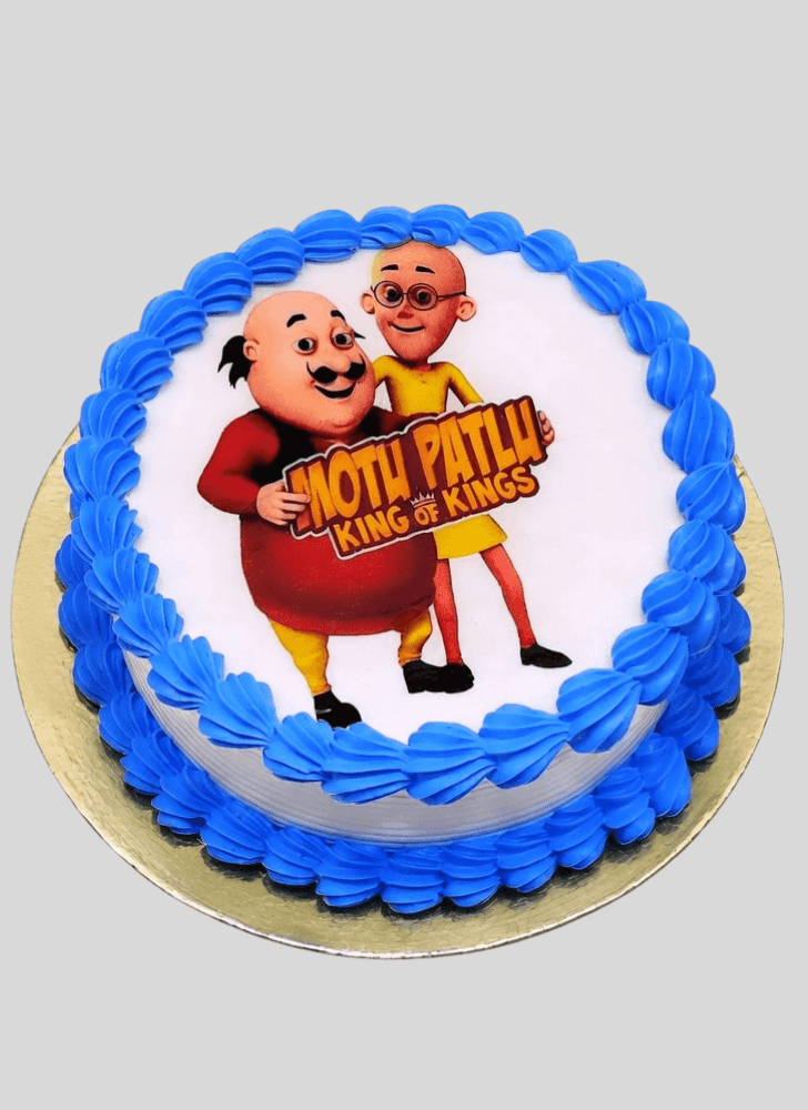 Charming Motu Patlu Cake