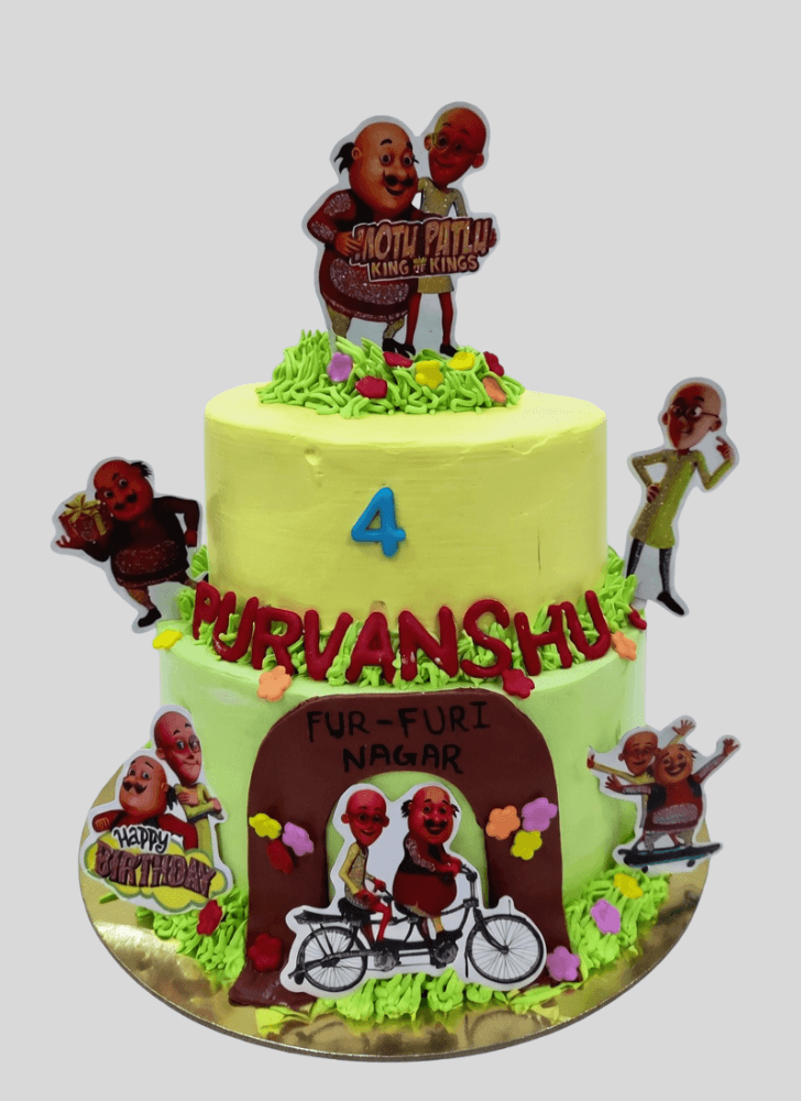 Comely Motu Patlu Cake