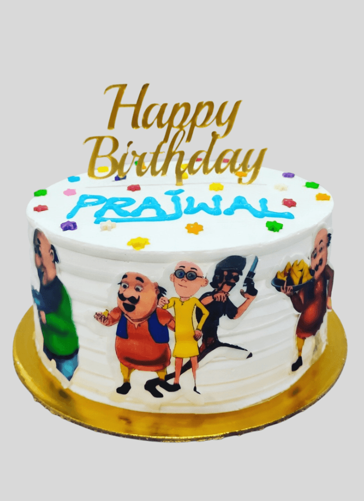 Delicate Motu Patlu Cake