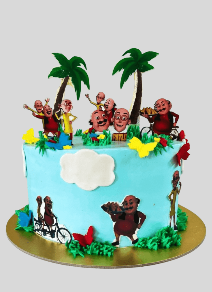 Excellent Motu Patlu Cake