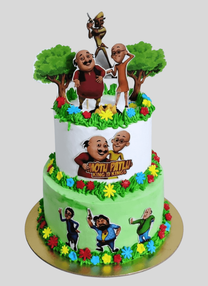 Exquisite Motu Patlu Cake