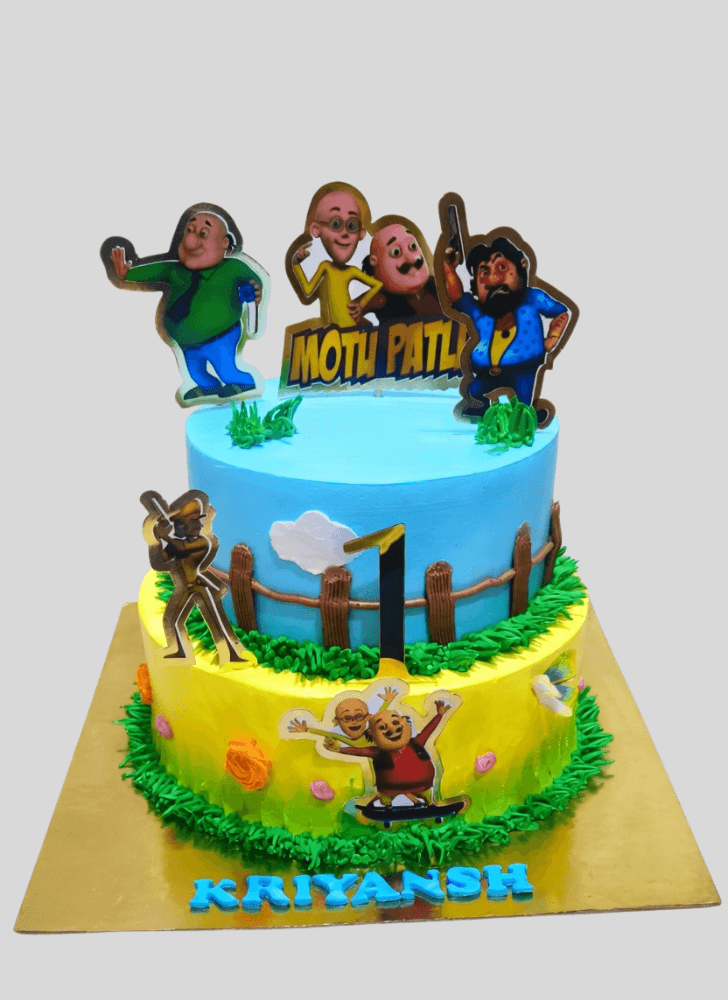 Fair Motu Patlu Cake