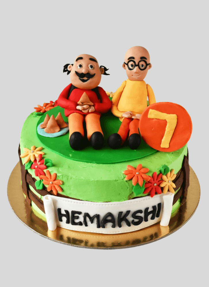 Gorgeous Motu Patlu Cake