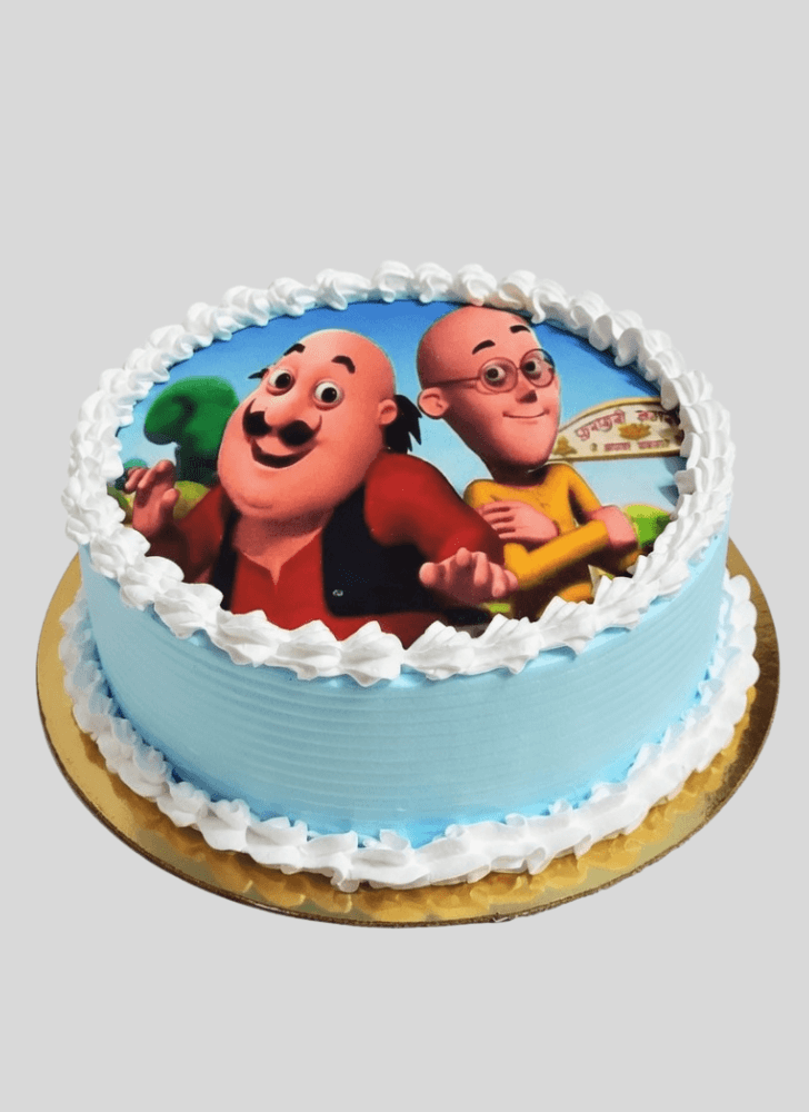 Graceful Motu Patlu Cake