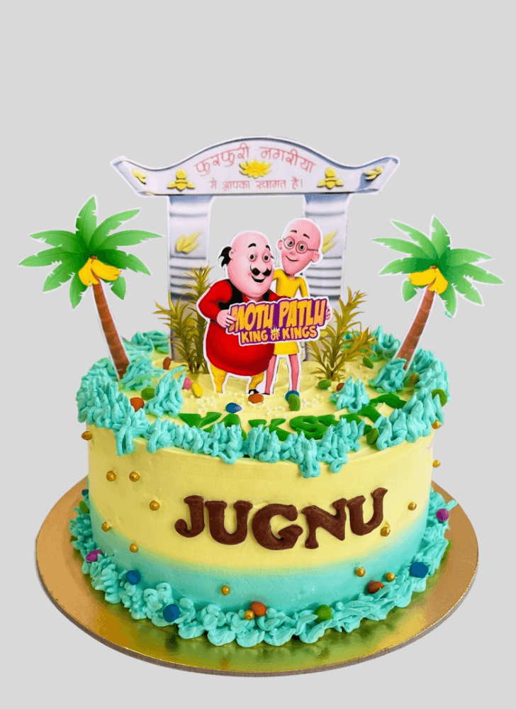 Magnetic Motu Patlu Cake