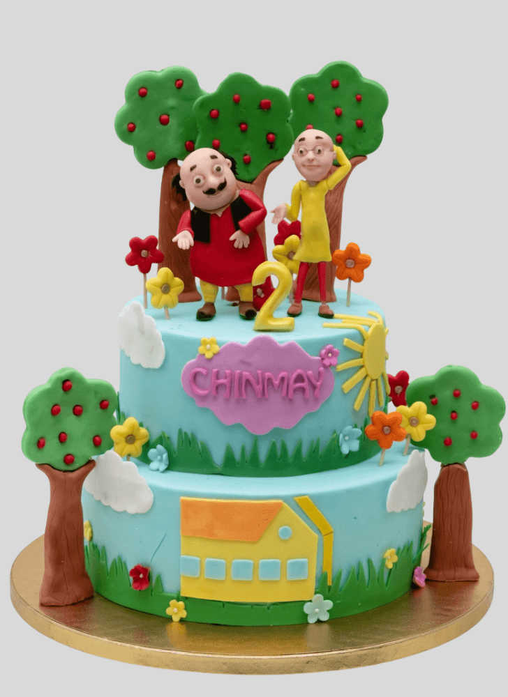 Magnificent Motu Patlu Cake