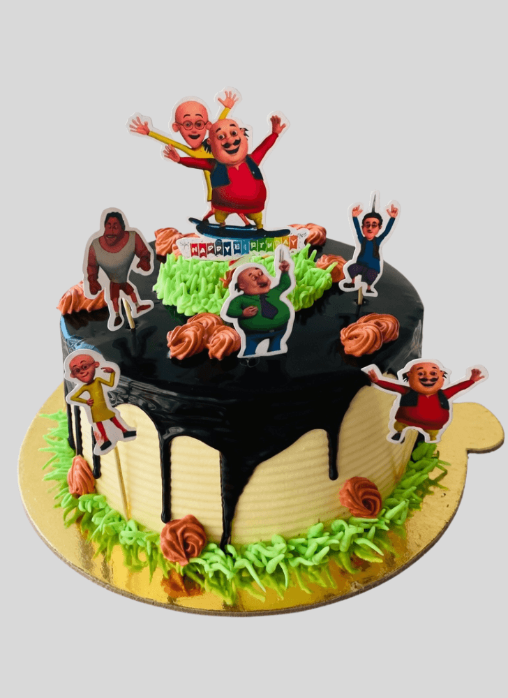 Mesmeric Motu Patlu Cake