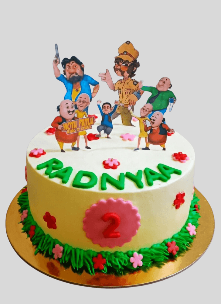 Ravishing Motu Patlu Cake