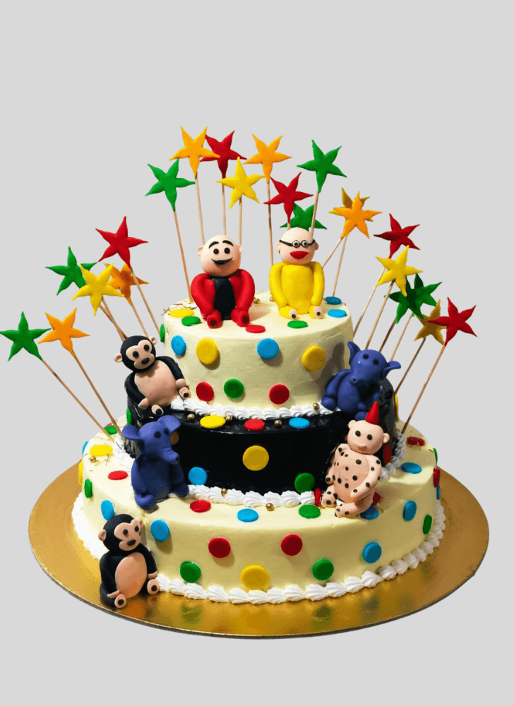 Refined Motu Patlu Cake